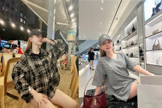 Gái xinh Hương Giang làm tình xong ra shop