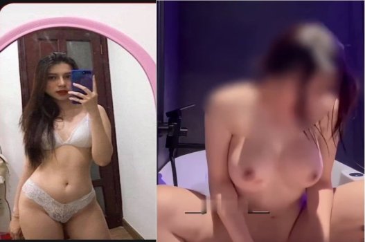 Thu Thảo cùng người yêu thân thiết trong không gian bồn tắm